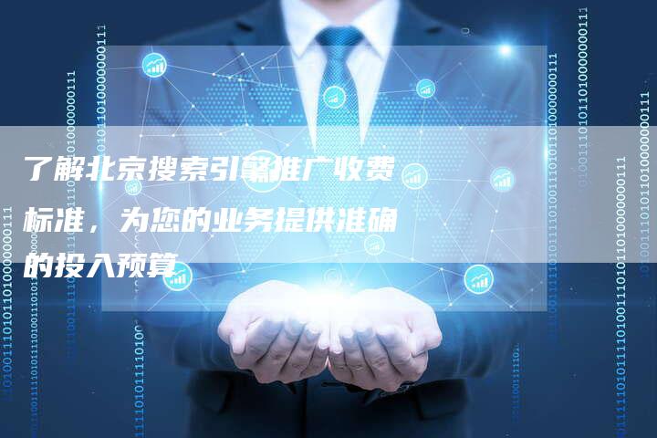 了解北京搜索引擎推广收费标准，为您的业务提供准确的投入预算