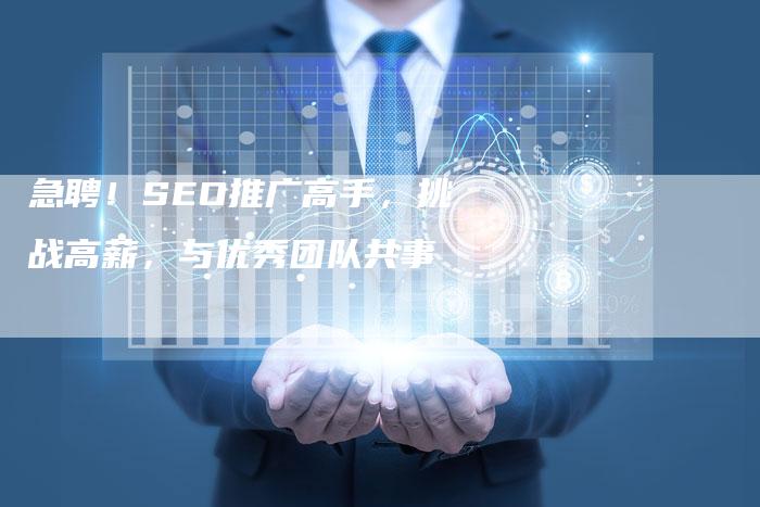 急聘！SEO推广高手，挑战高薪，与优秀团队共事-速发外链网
