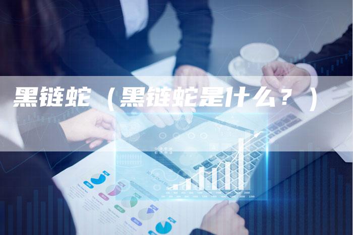 黑链蛇（黑链蛇是什么？）-速发外链网