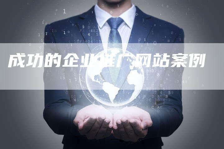 成功的企业推广网站案例