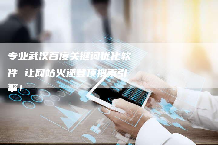 专业武汉百度关键词优化软件 让网站火速登顶搜索引擎！