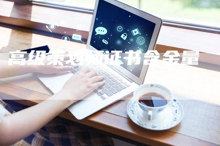 高级策划师证书含金量-速发外链网