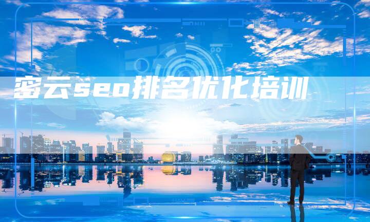 密云seo排名优化培训