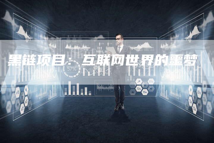 黑链项目：互联网世界的噩梦