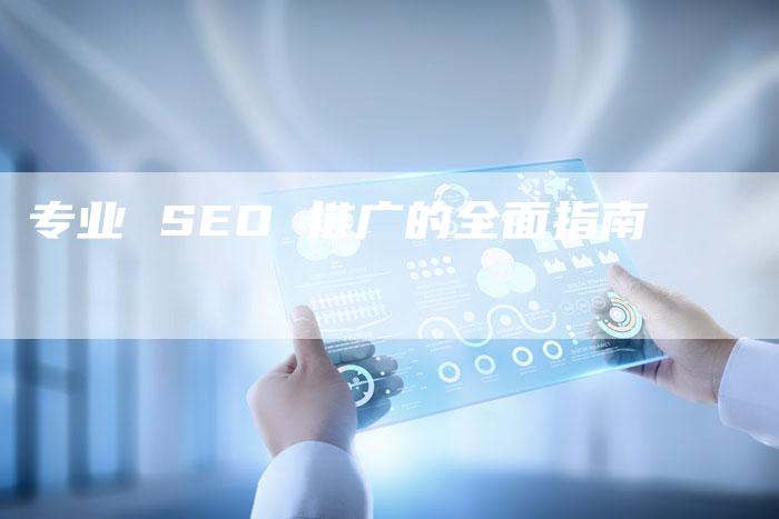 专业 SEO 推广的全面指南