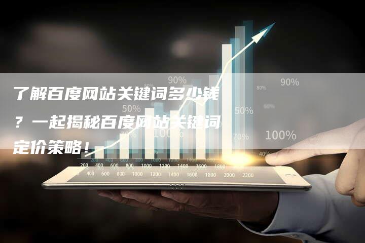 了解百度网站关键词多少钱？一起揭秘百度网站关键词定价策略！-速发外链网