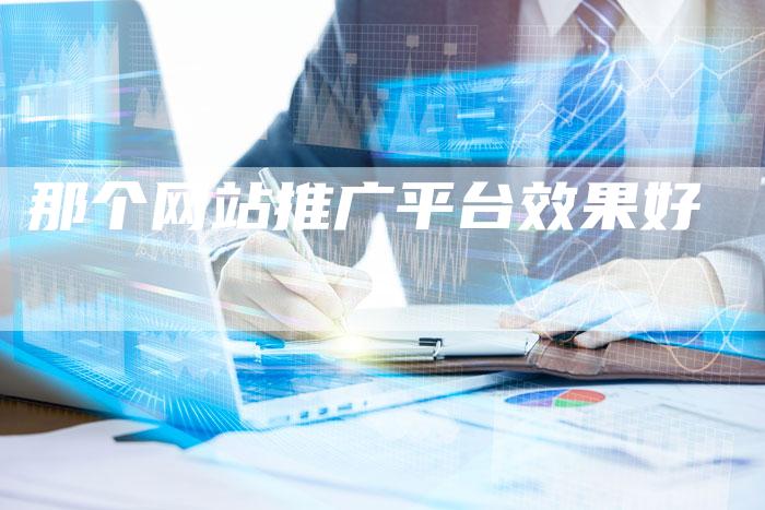 那个网站推广平台效果好