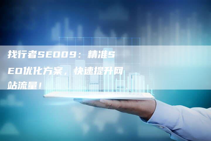 找行者SEO09：精准SEO优化方案，快速提升网站流量！-速发外链网