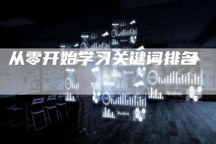 从零开始学习关键词排名