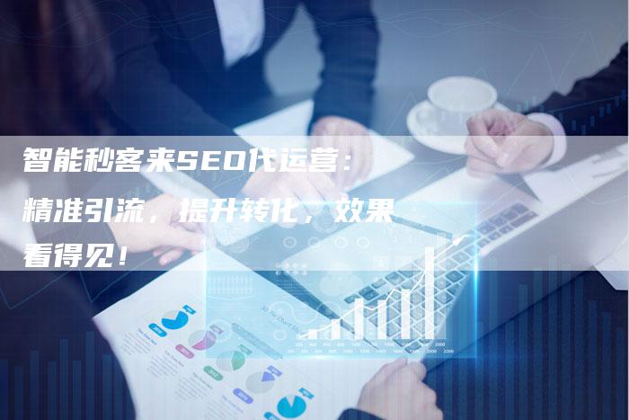 智能秒客来SEO代运营：精准引流，提升转化，效果看得见！-速发外链网