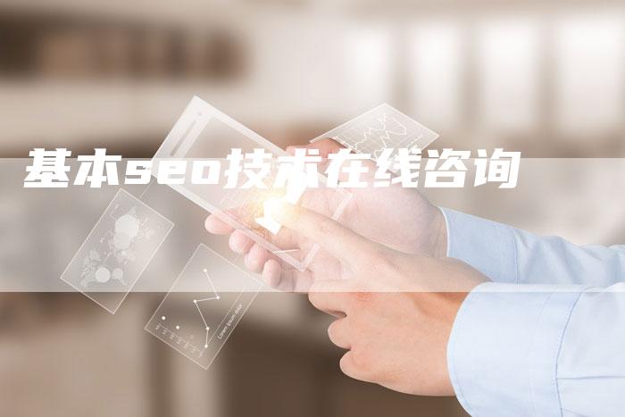 基本seo技术在线咨询