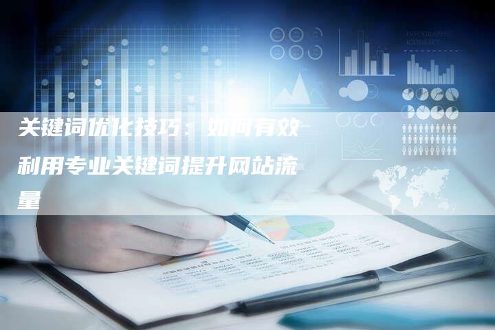 关键词优化技巧：如何有效利用专业关键词提升网站流量-速发外链网