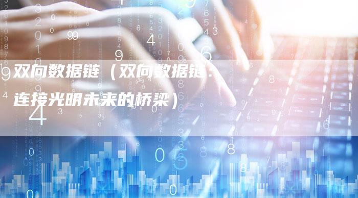 双向数据链（双向数据链：连接光明未来的桥梁）