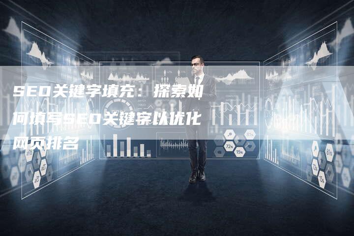 SEO关键字填充：探索如何填写SEO关键字以优化网页排名