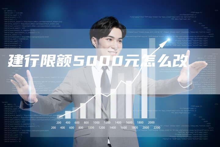 建行限额5000元怎么改