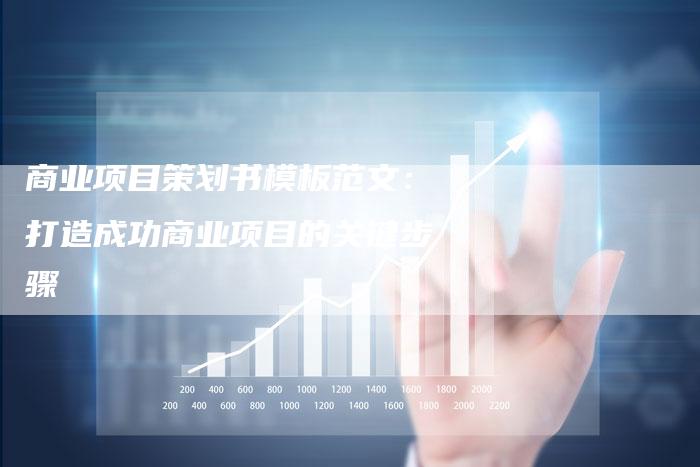 商业项目策划书模板范文：打造成功商业项目的关键步骤-速发外链网