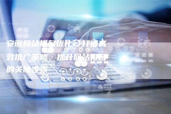 安徽网站排名优化：打造高效推广策略，提升网站排名的关键步骤
