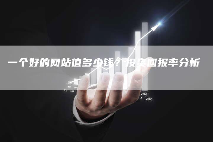 一个好的网站值多少钱？投资回报率分析-速发外链网