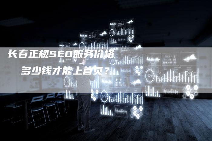长春正规SEO服务价格   多少钱才能上首页？