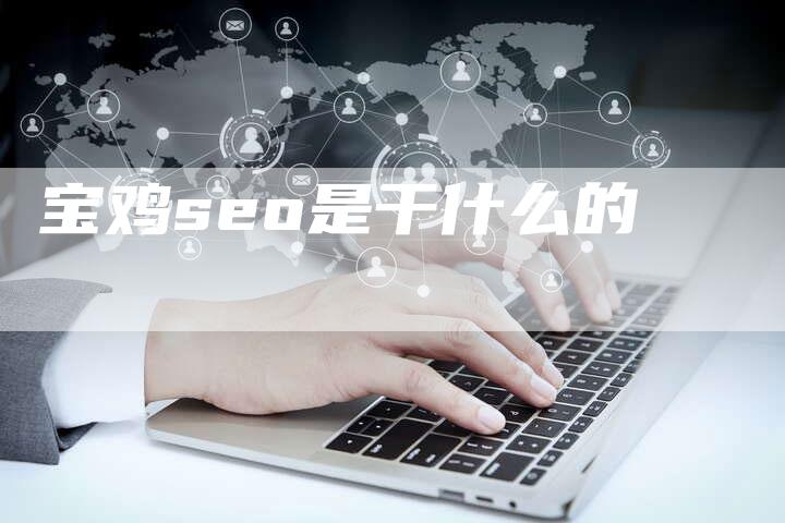 宝鸡seo是干什么的