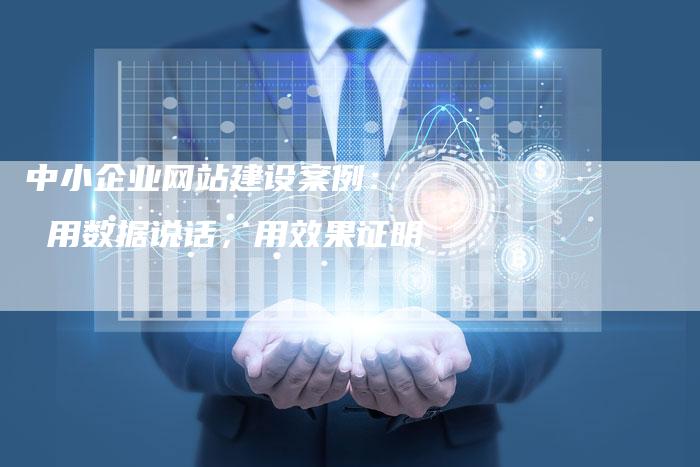 中小企业网站建设案例：  用数据说话，用效果证明