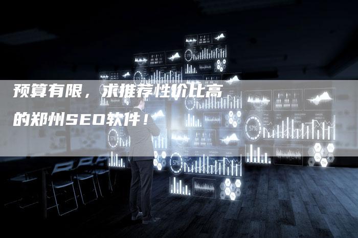 预算有限，求推荐性价比高的郑州SEO软件！-速发外链网