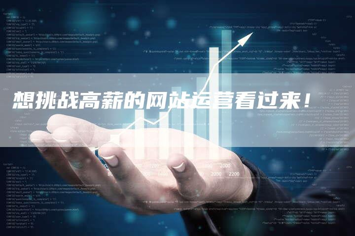 想挑战高薪的网站运营看过来！-速发外链网