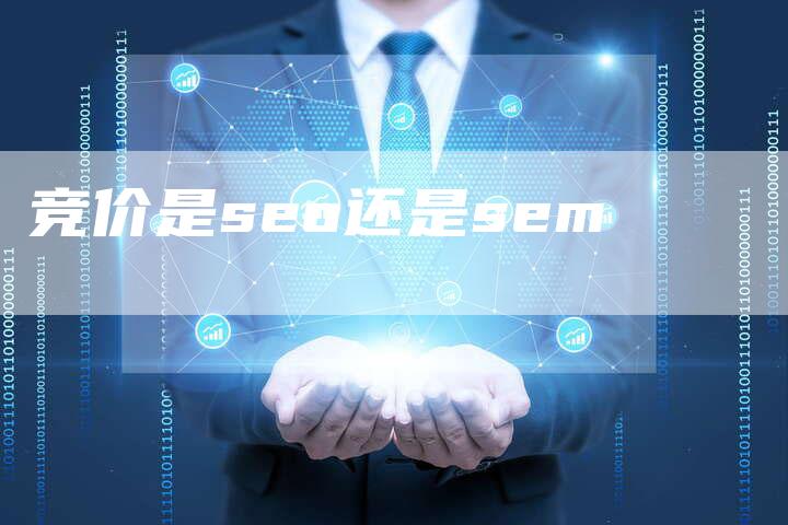 竞价是seo还是sem