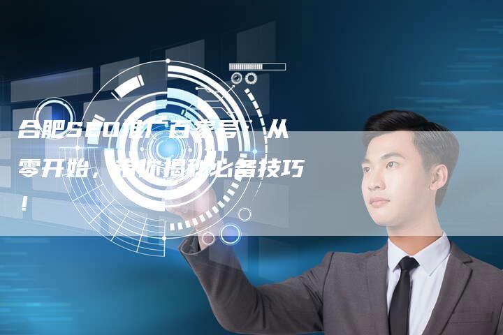 合肥SEO推广百家号:从零开始,带你揭秘必备技巧!-速发外链网