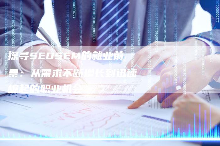 探寻SEOSEM的就业前景：从需求不断增长到迅速崛起的职业机会-速发外链网