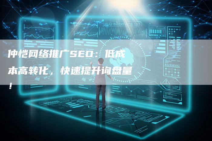 仲恺网络推广SEO：低成本高转化，快速提升询盘量！